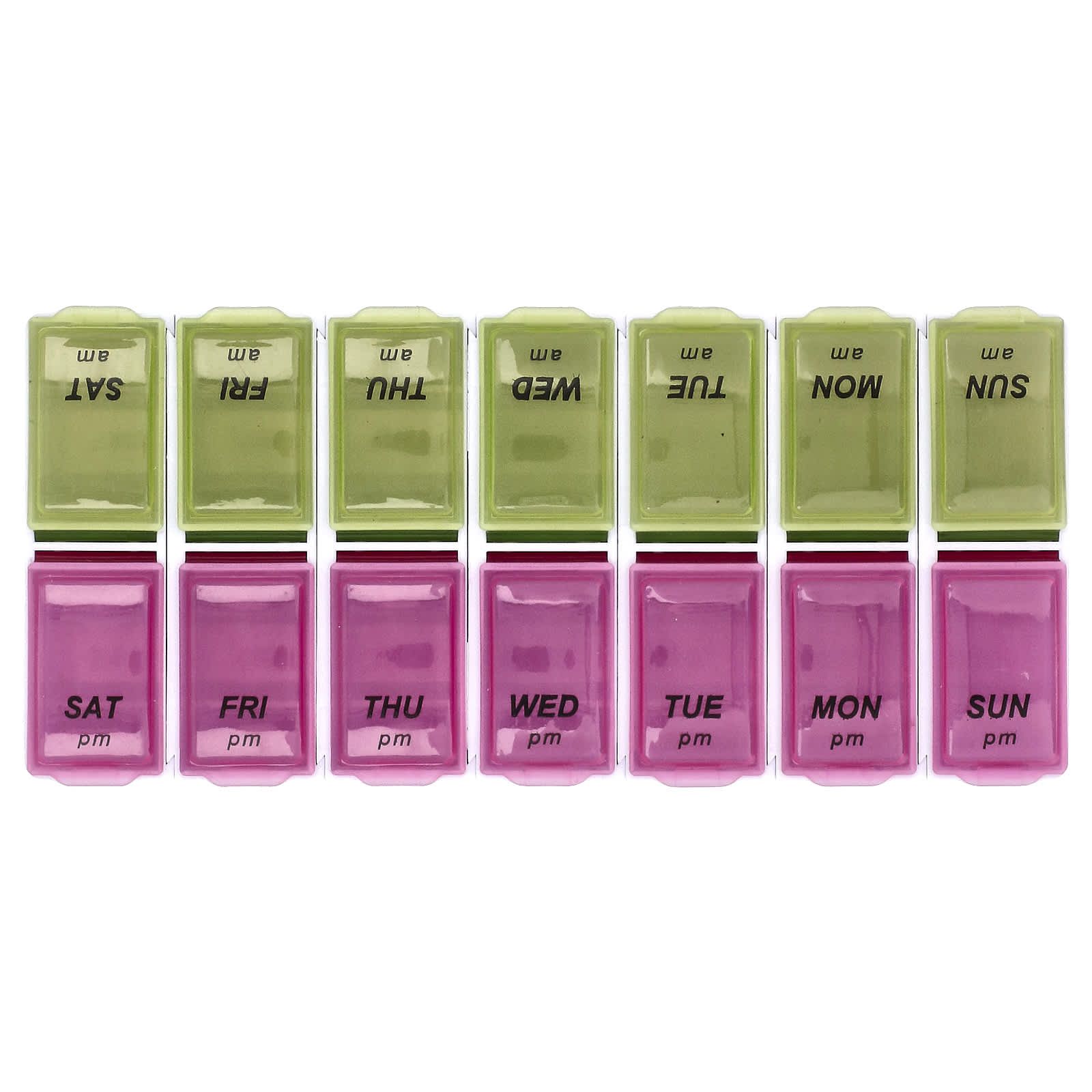 Apex, 7-Day AM/PM XL, Detach N' Go™ Pill Organizer, 1 Pill Organizer