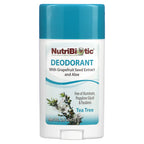 NutriBiotic, Deodorant, Tea Tree, 2.6 oz (75 g)