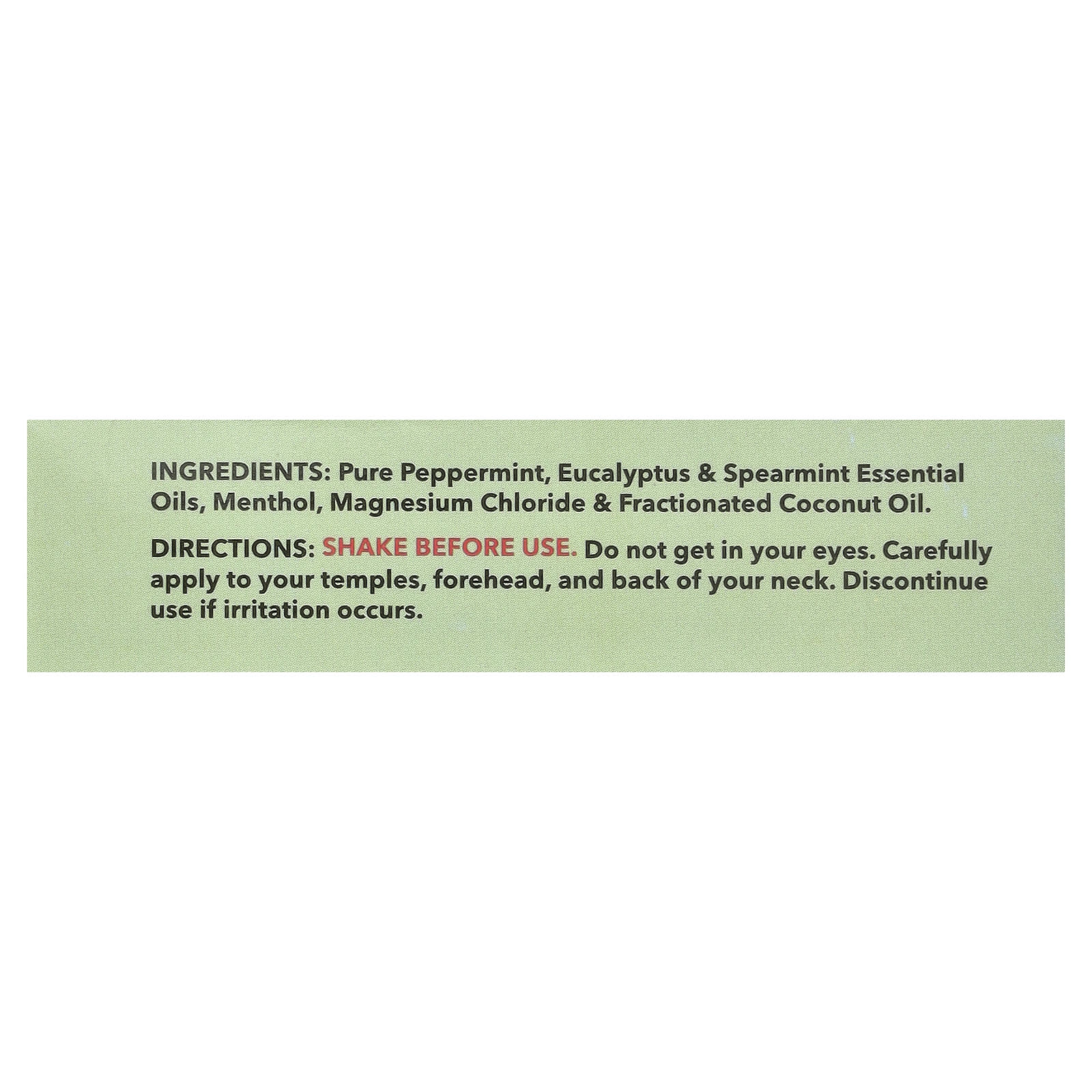 Migrastil, Migraine Stick® with Magnesium, 0.33 oz (10 ml)