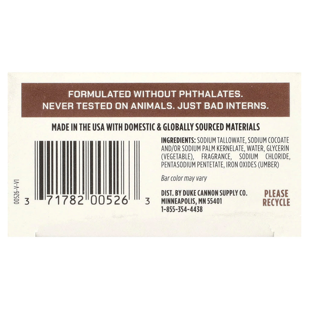 Duke Cannon Supply Co., Big Brick Of Bar Soap®, Old Glory, 10 oz (283 g)