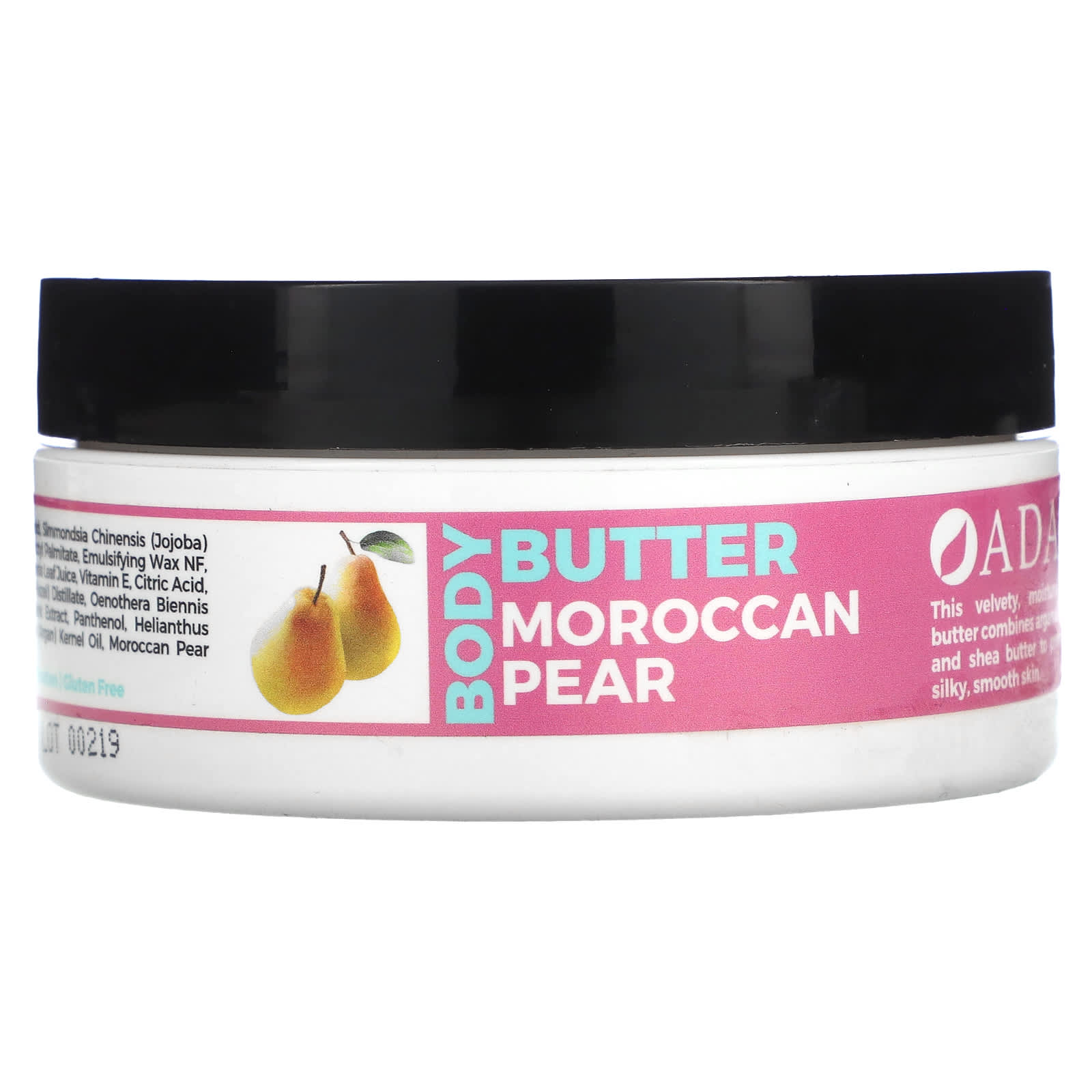 Zion Health, Adama, Body Butter with Argan Oil, Moroccan Pear, 4 oz (118 g)