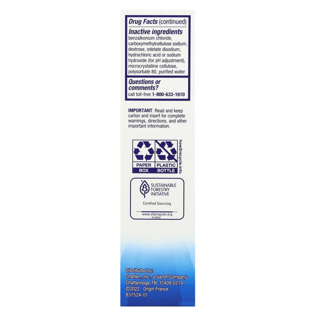 Nasacort, Multi-Symptom Allergy 24 HR, Alcohol Free, Scent-Free, 55 mcg, 60 Sprays , 0.37 fl oz (10.8 ml)