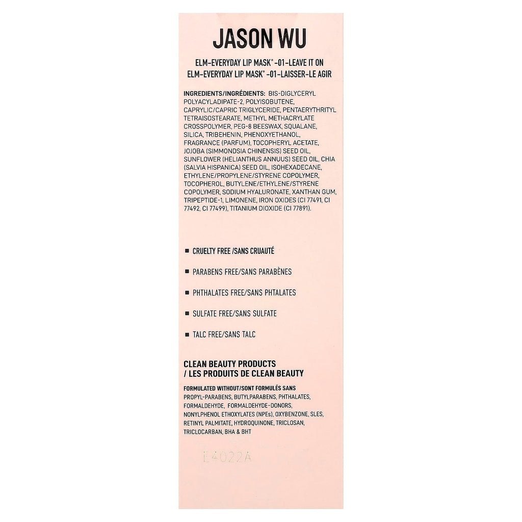 Jason Wu, Everyday Lip Mask®, 01 Leave It On, 0.09 oz (2.7 ml)