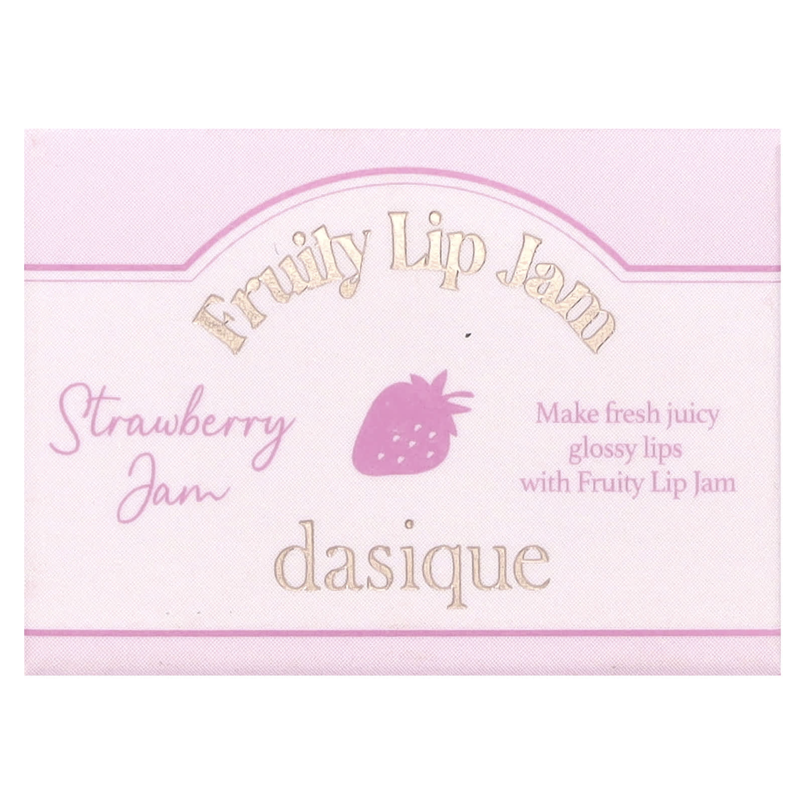 Dasique, Fruity Lip Jam, 06 Strawberry Jam, 0.14 oz (4 g)
