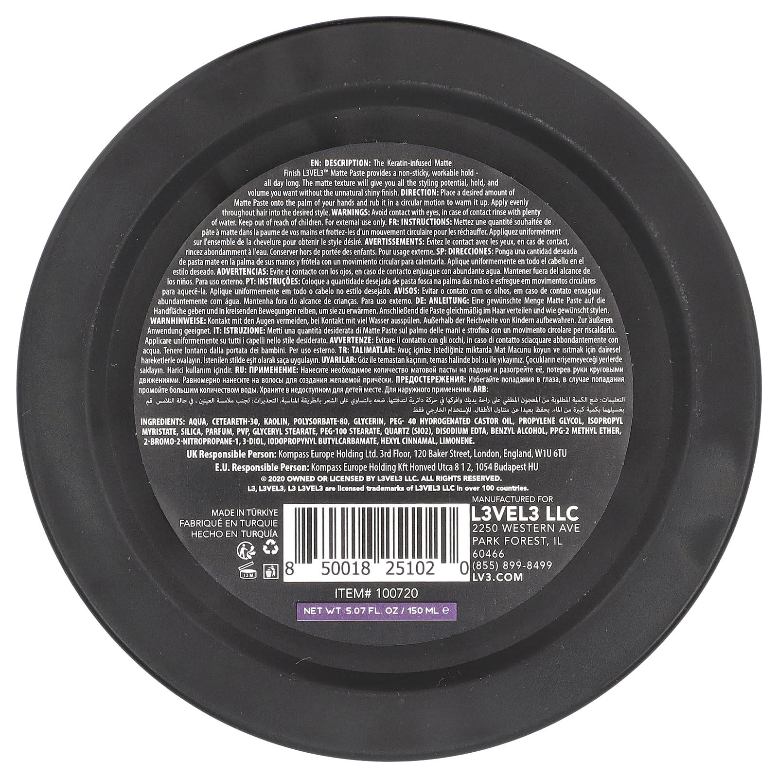 Level 3, Paste, 5.07 fl oz (150 ml)