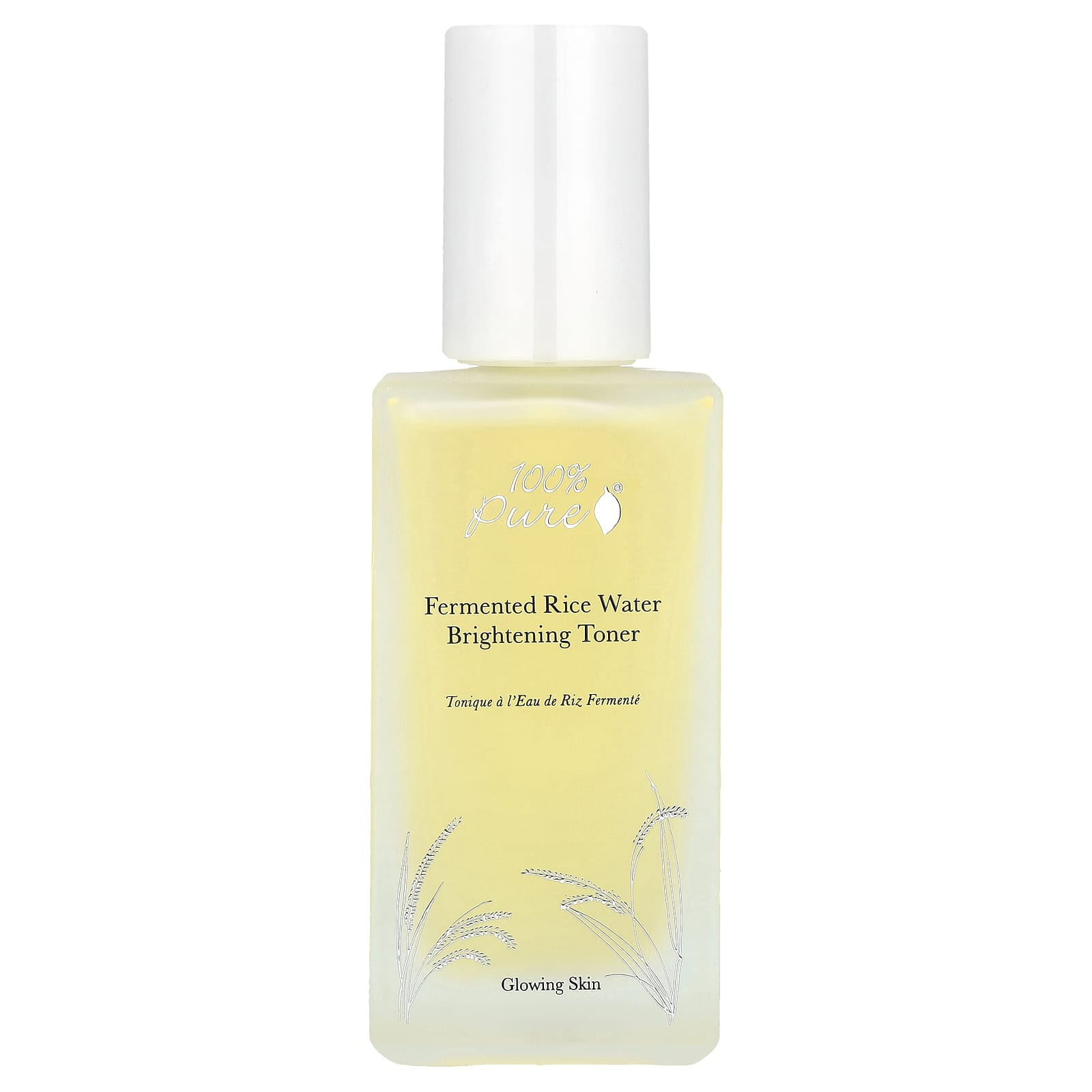 100% PURE, Fermented Rice Water Brightening Toner, 3.3 fl oz (100 ml)