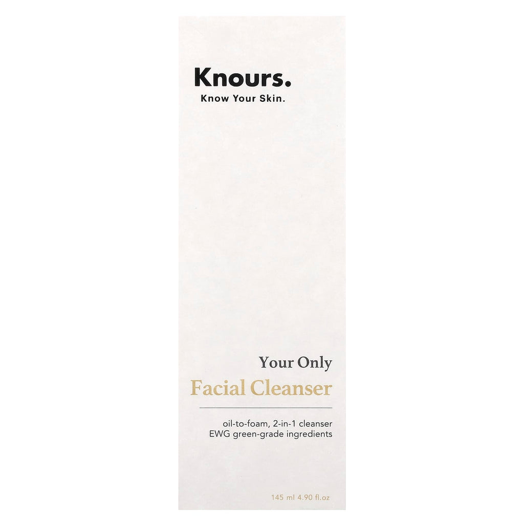 Knours, Your Only, Facial Cleanser, 4.9 fl oz (145 ml)