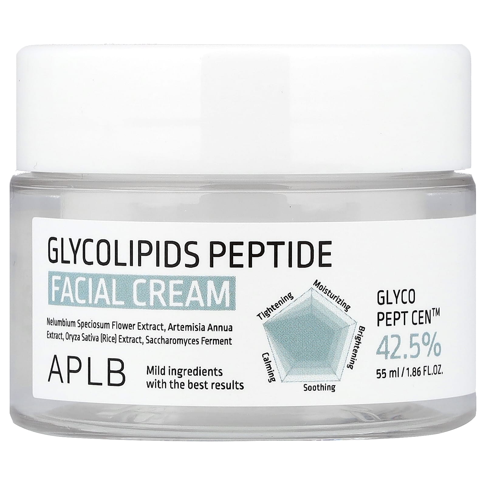 APLB, Glycolipids Peptide Facial Cream , 1.86 fl oz (55 ml)