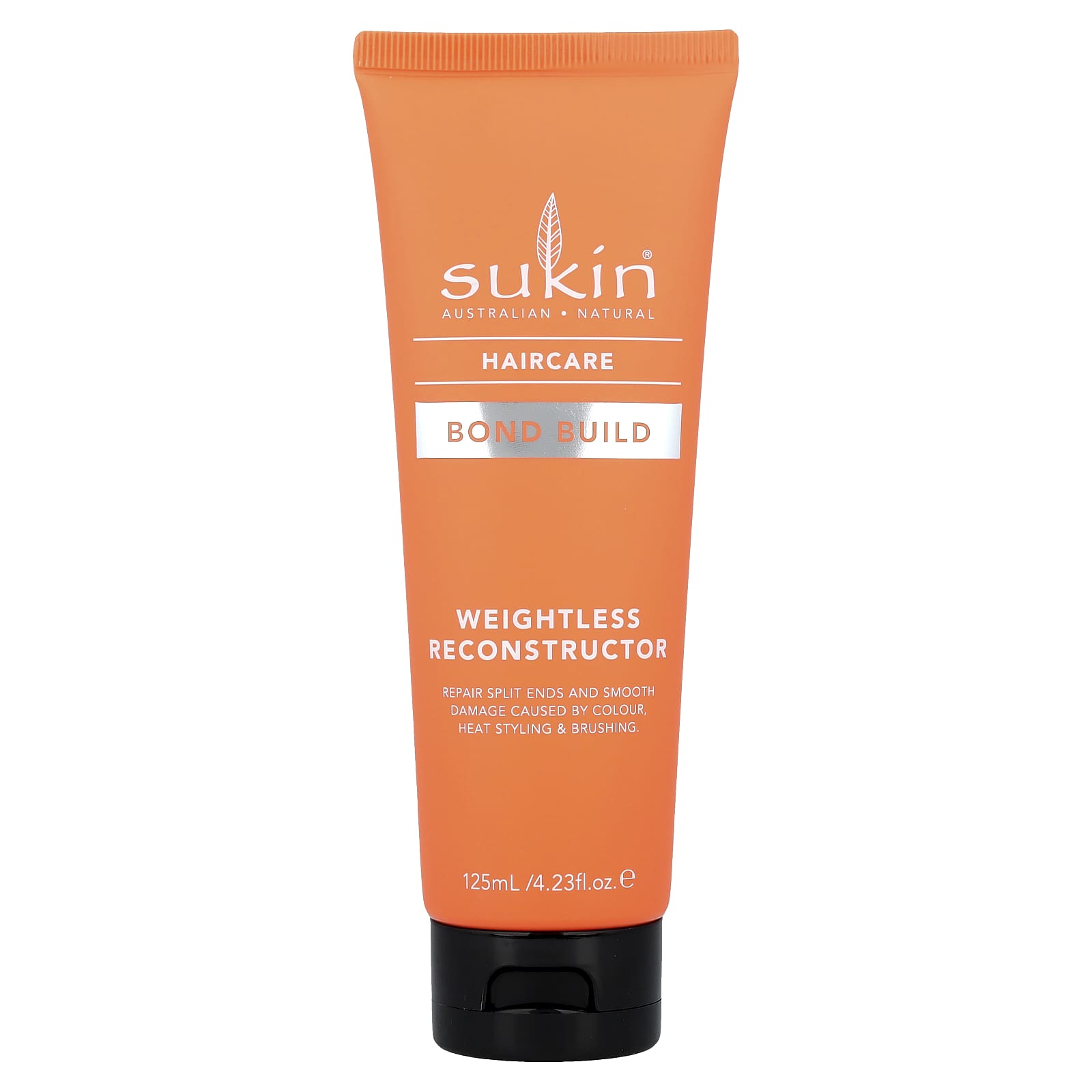 Sukin, Haircare, Bond Build, Weightless Reconstructor Serum, 4.23 fl oz (125 ml)