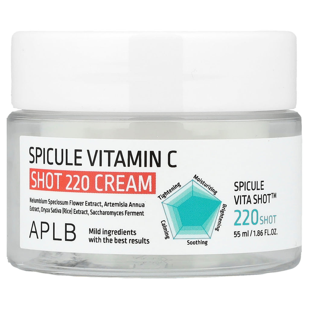 APLB, Spicule Vitamin C Shot 220 Cream , 1.86 fl oz (55 ml)