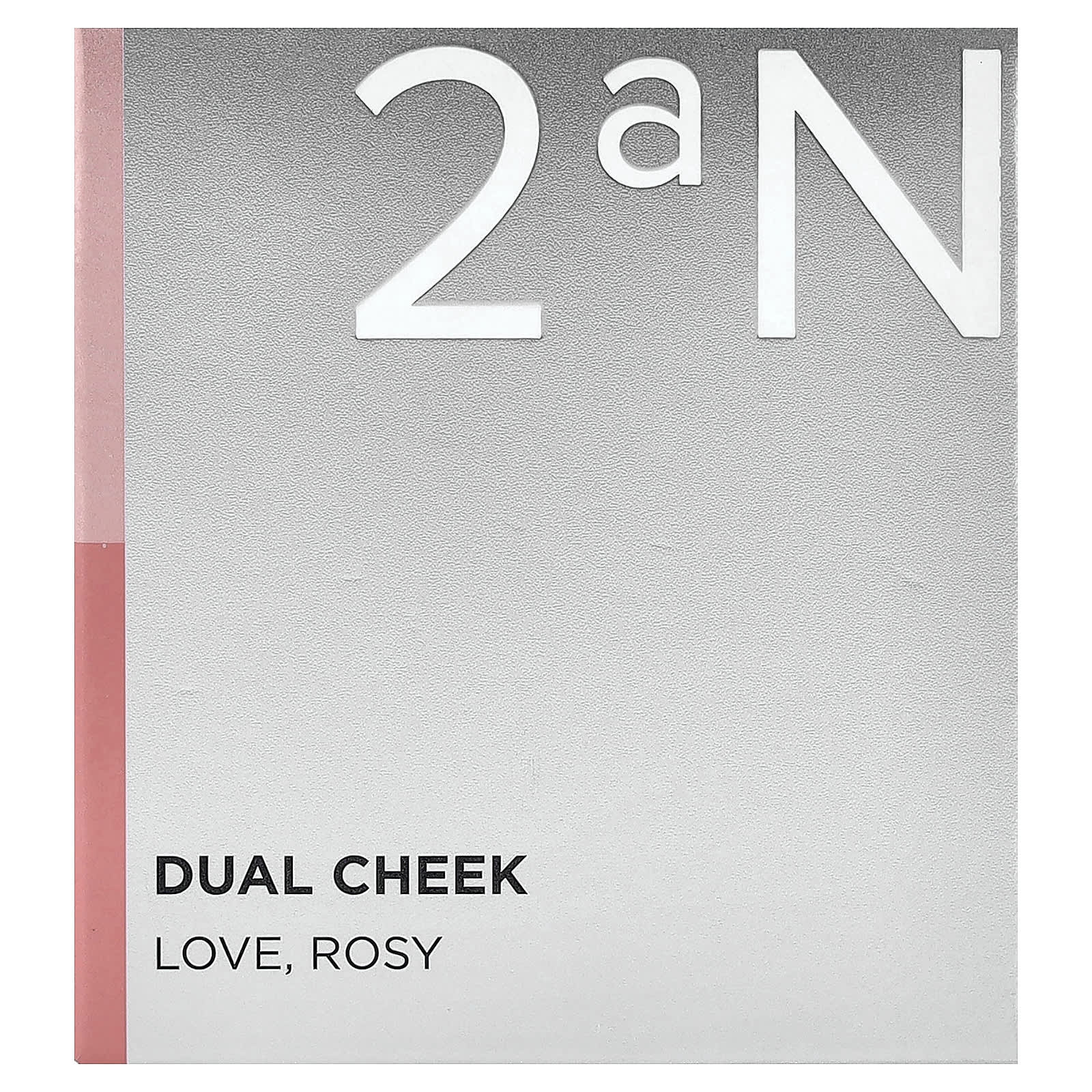 2aN, Dual Cheek, 02 Love, Rosy, 9 g