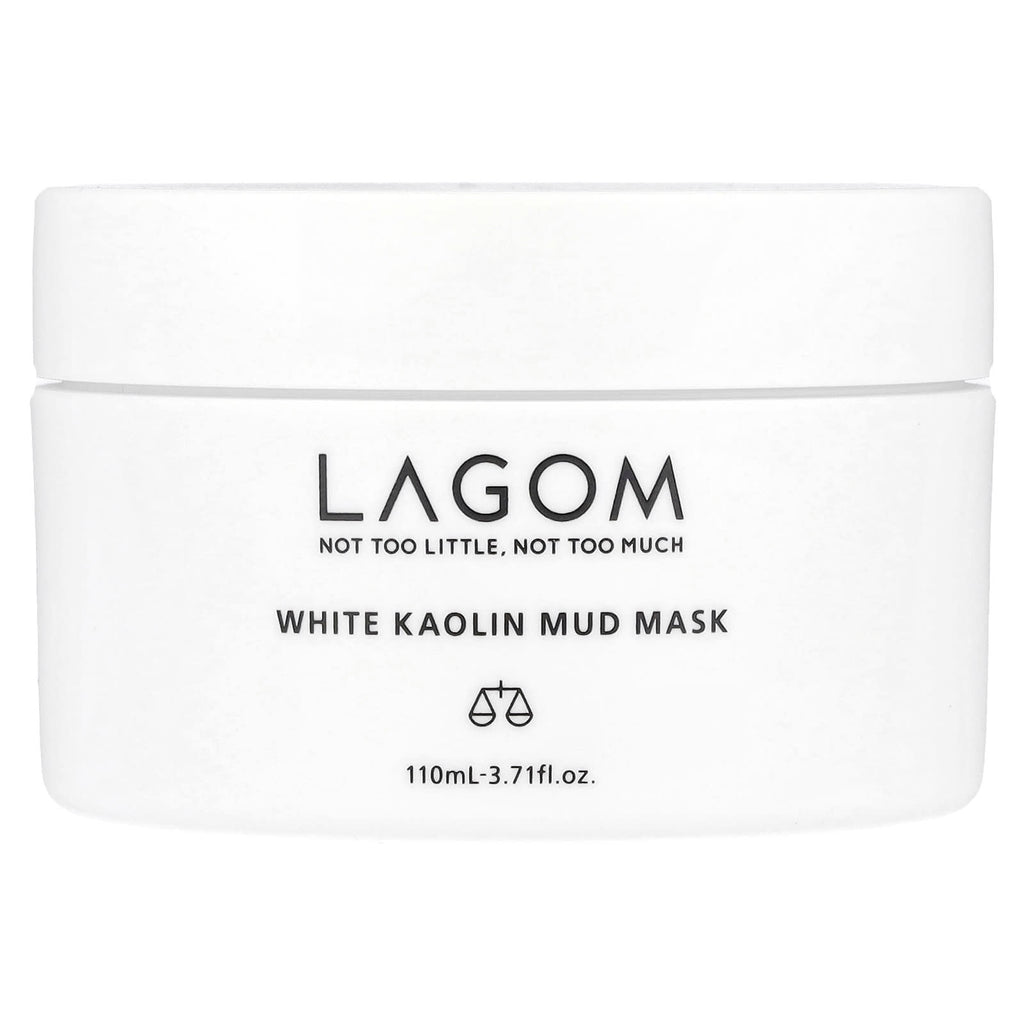 LAGOM, White Kaolin Mud Beauty Mask, 3.71 fl oz (110 ml)