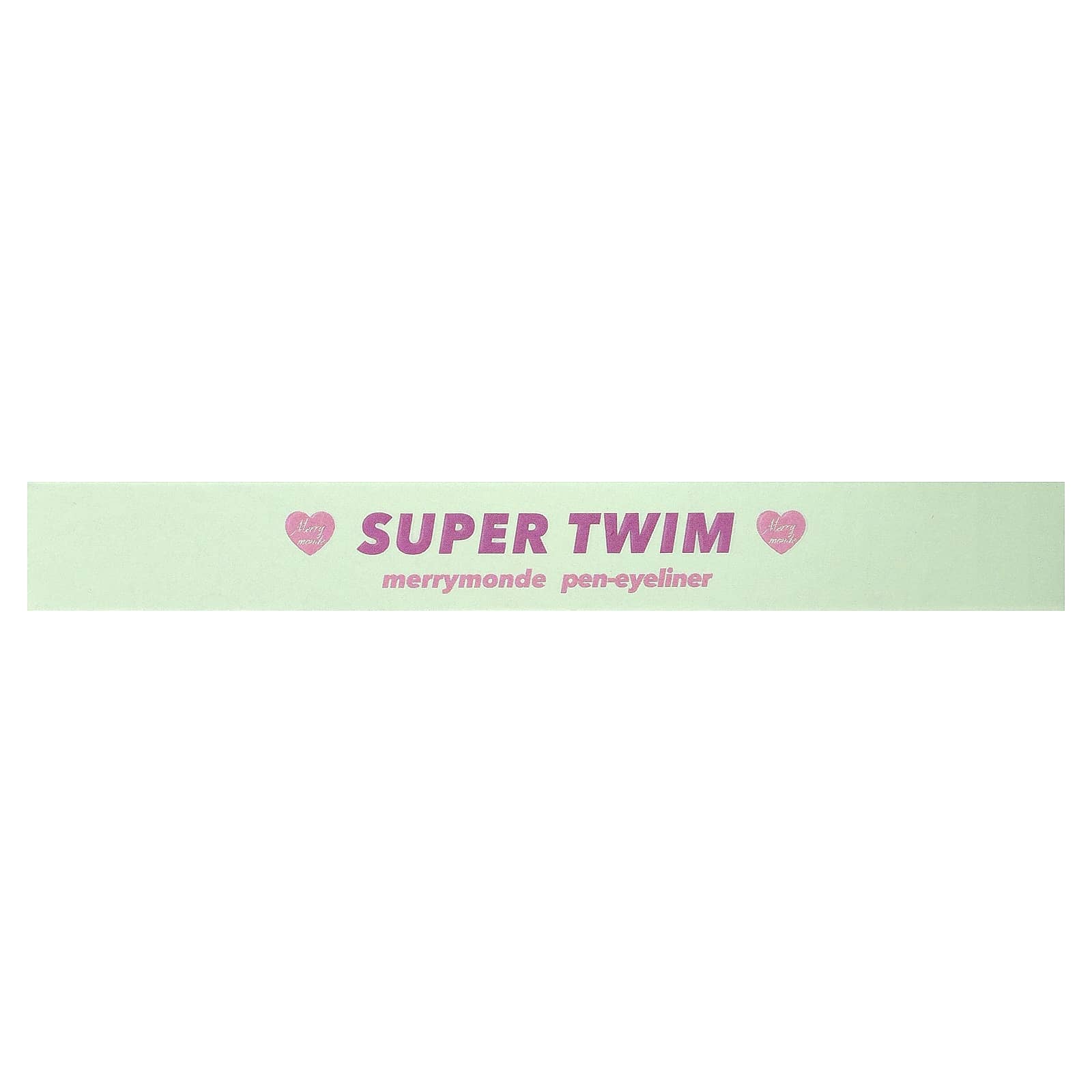 Merrymonde, Super Twim Pen Eyeliner, 02 Dark Brown, 0.02 fl oz (0.5 ml)