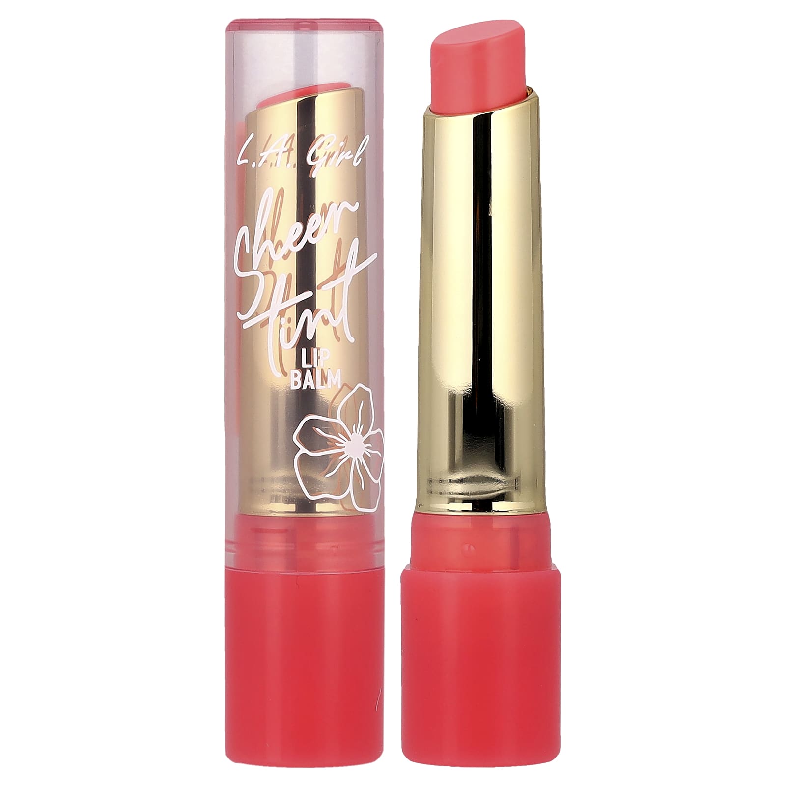 L.A. Girl, Sheer Tint, Lip Balm, GLC601 Sheer Pink, 0.07 oz (2 g)