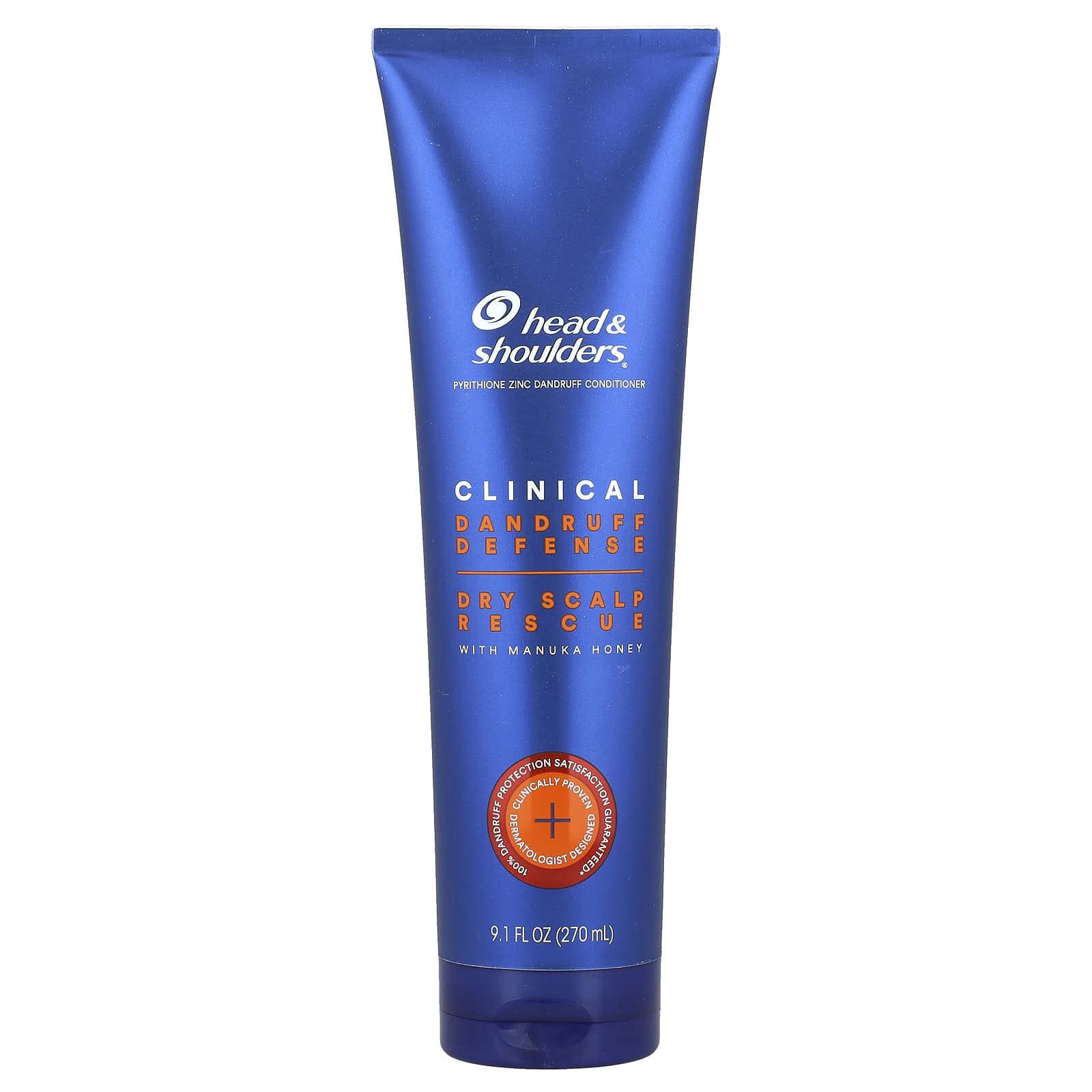 Head & Shoulders, Clinical, Dandruff Defense Conditioner, Dry Scalp Rescue, 9.1 fl oz (270 ml)