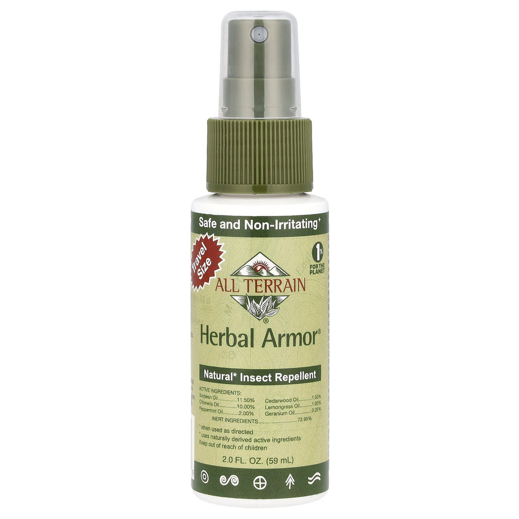 All Terrain, Herbal Armor®, Natural Insect Repellent, 2 fl oz (59 ml)