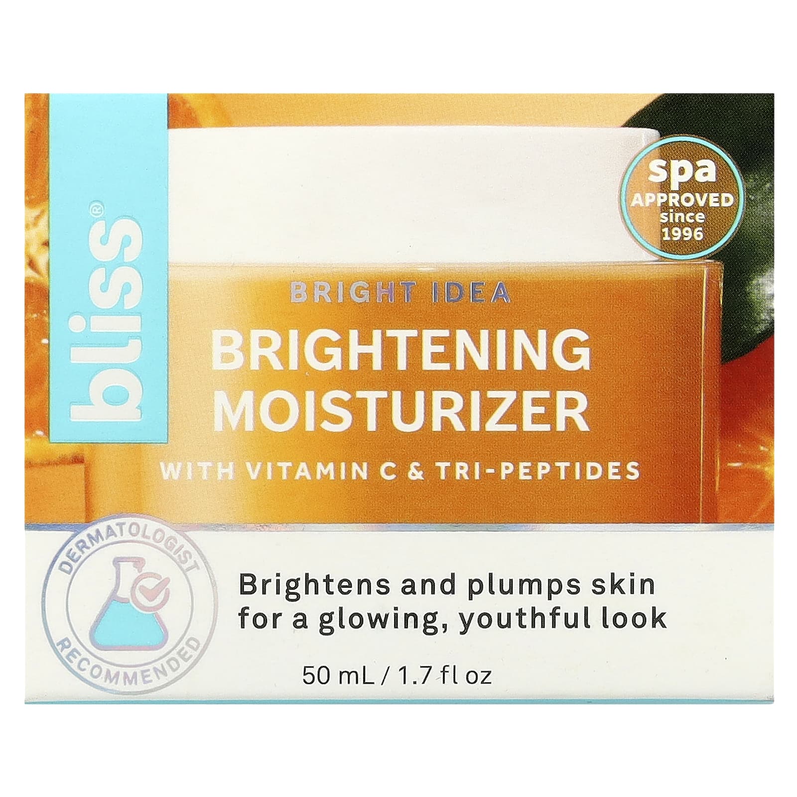 Bliss, Bright Idea, Brightening Moisturizer, 1.7 fl oz (50 ml)