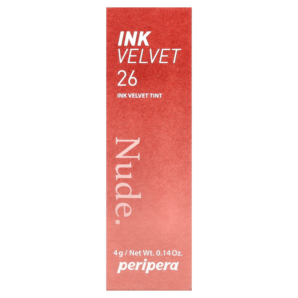 Peripera, Ink Velvet Lip Tint, 26 Well-Made Nude, 0.14 oz (4 g)