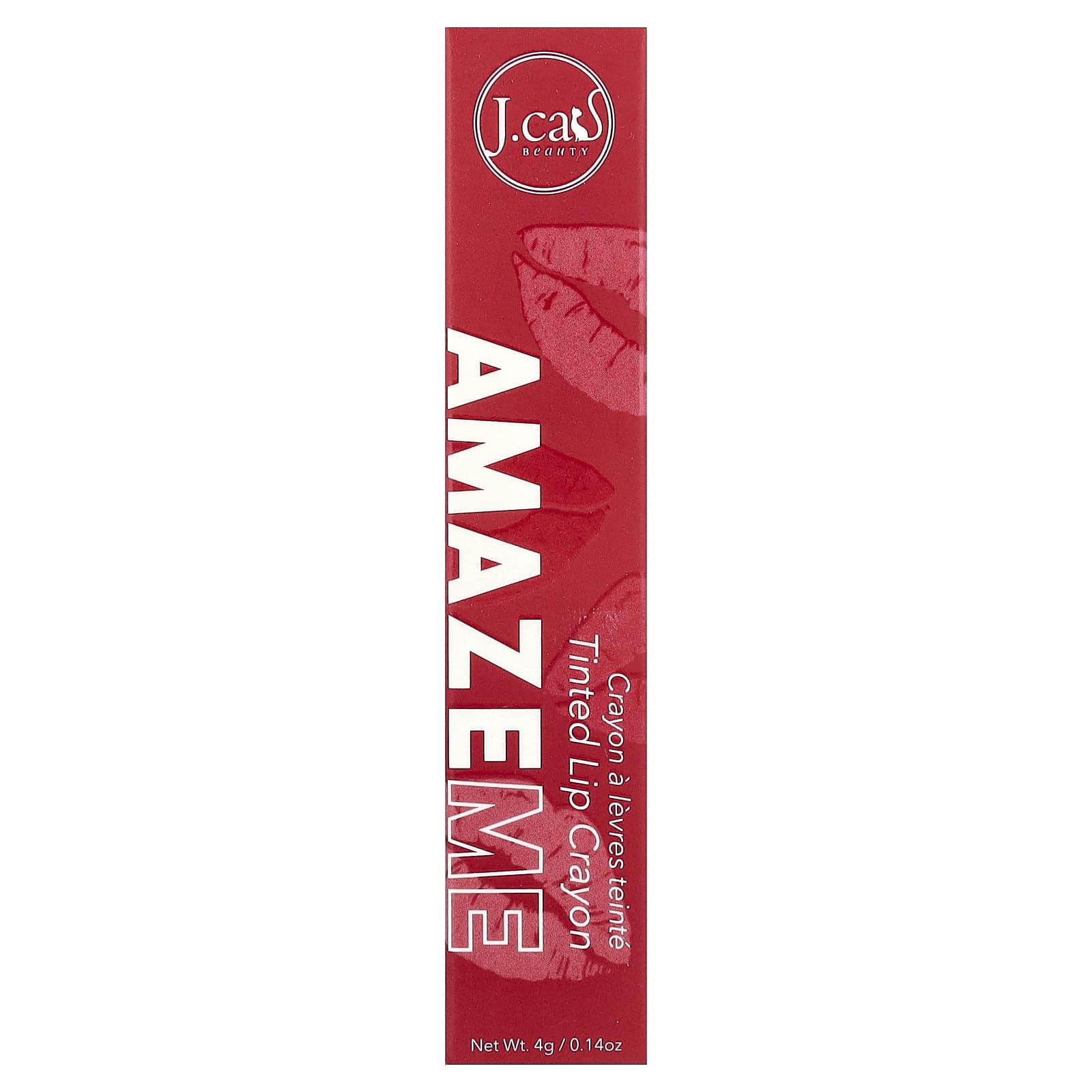J.Cat Beauty, Amaze Me, Tinted Lip Crayon, AMC104 Take A Chance, 0.14 oz (4 g)