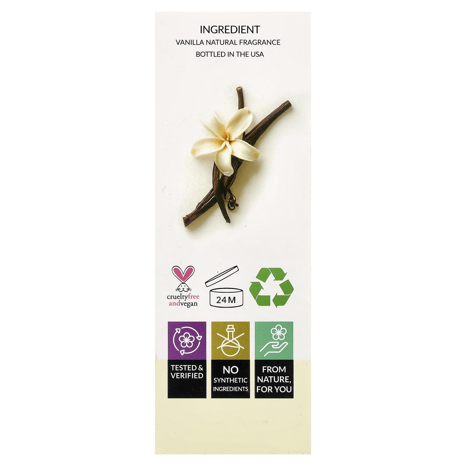 artnaturals, Fragrance Oil, Vanilla, 4 fl oz (118 ml)