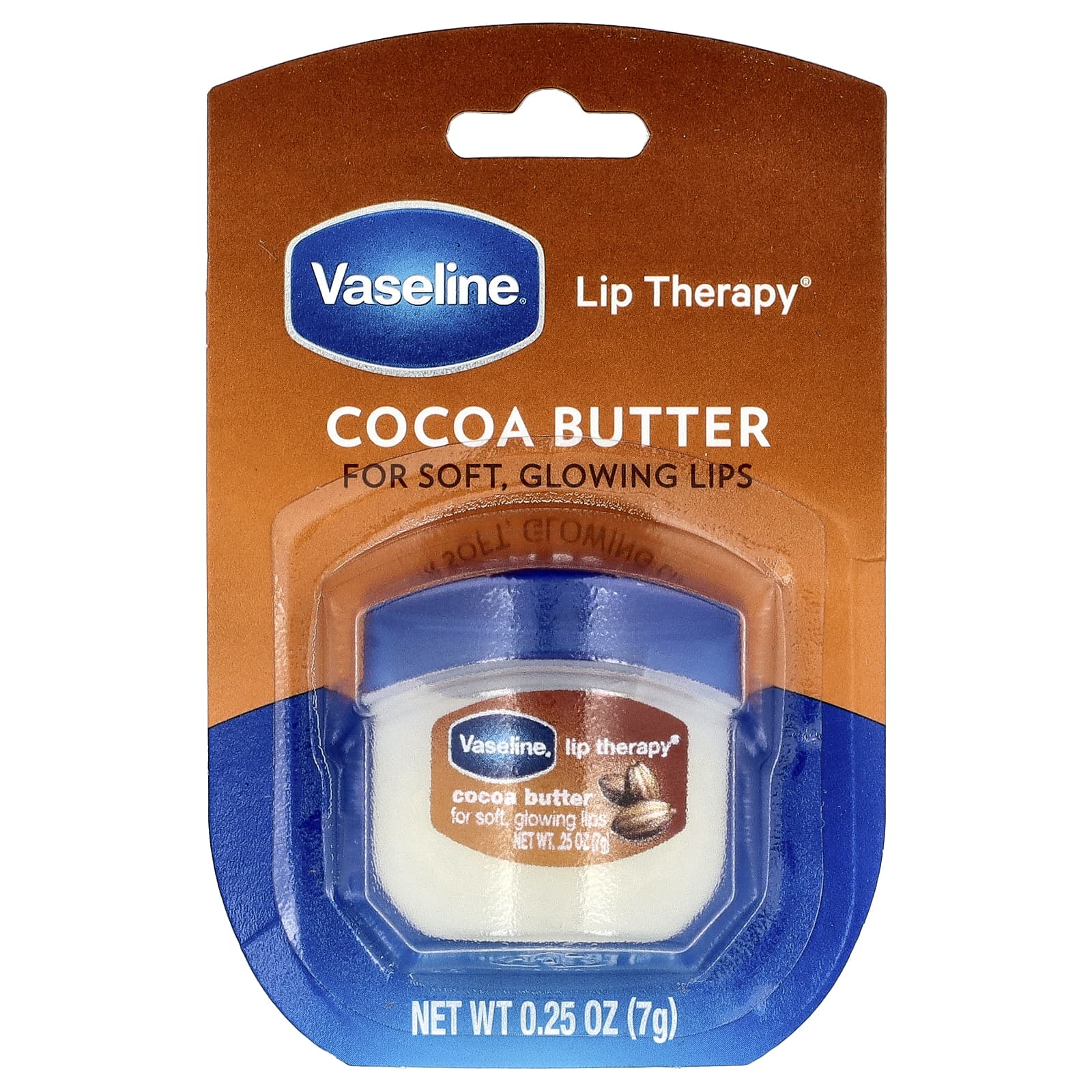 Vaseline, Lip Therapy®, Cocoa Butter, 0.25 oz (7 g)