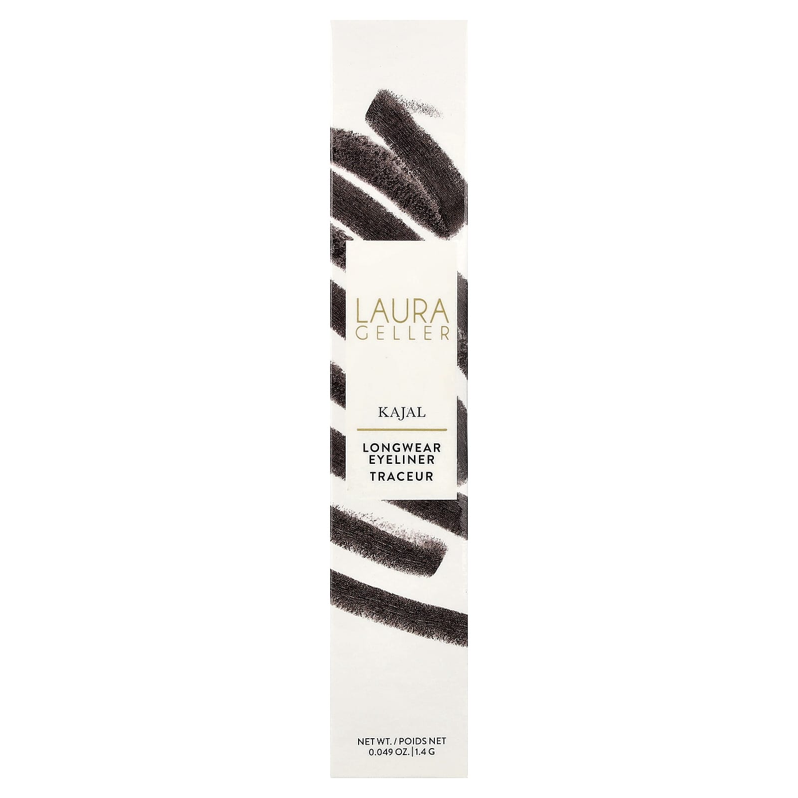 Laura Geller, Kajal, Longwear Eyeliner, 0017044 Soft Black Kohl, 0.049 oz (1.4 g)