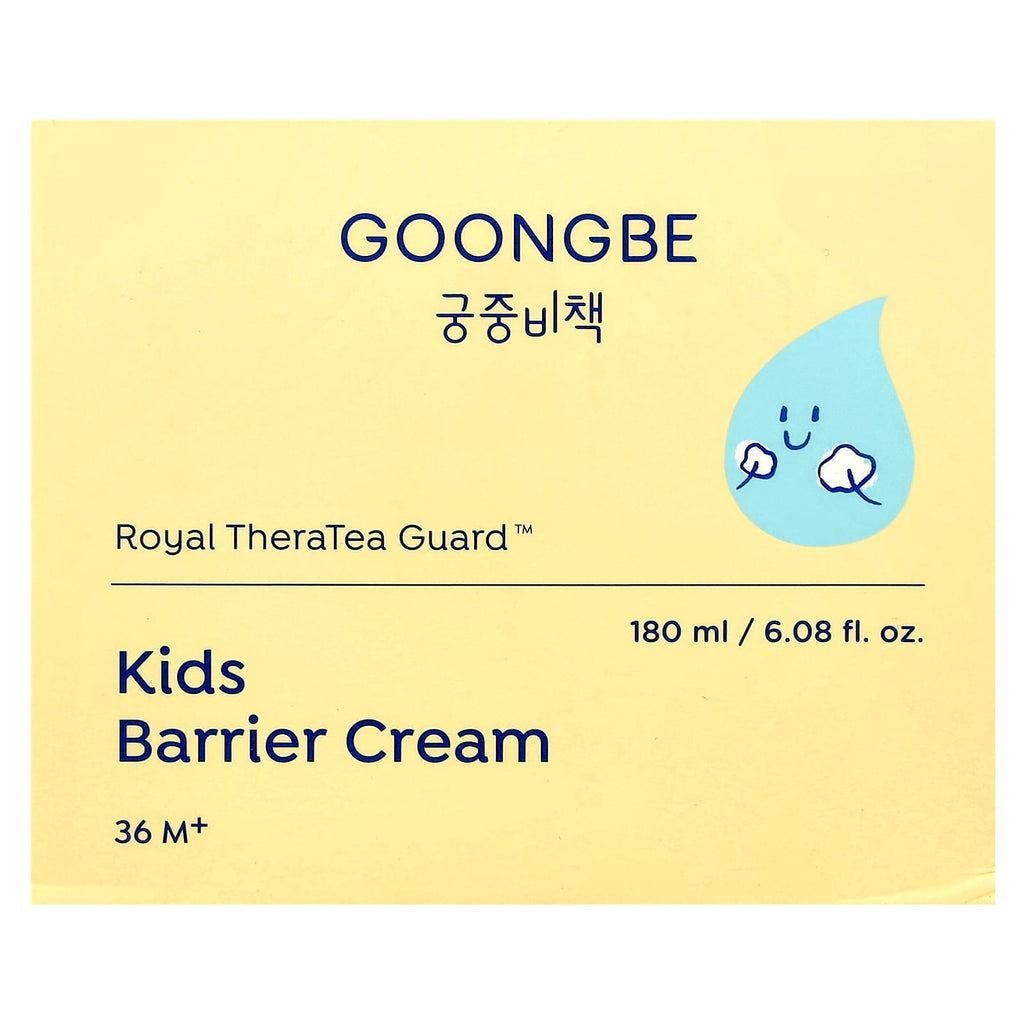 Goongbe, Royal TheraTea Guard™, Kids Barrier Cream, 36 M+ , 6.08 fl oz (180 ml)