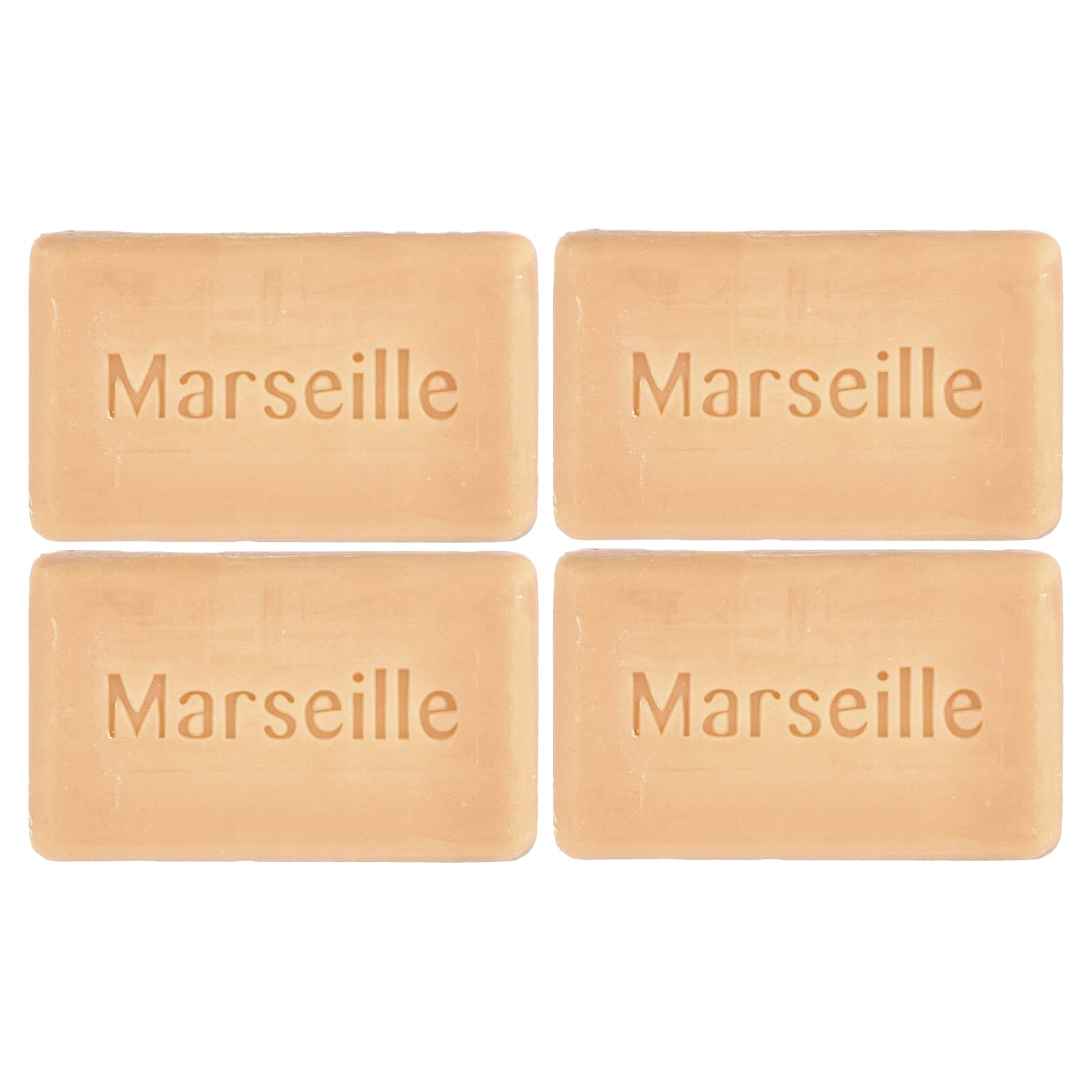 A La Maison de Provence, Hand & Body Bar Soap, Orange Bergamot, 4 Bars, 3.5 oz (100 g) Each