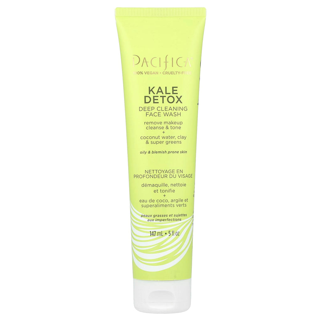 Pacifica, Kale Detox, Deep Cleansing Face Wash, 5 fl oz (147 ml)