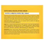 OOTD, Snail Mucin Lifting Cream , 3.38 fl oz (100 ml)