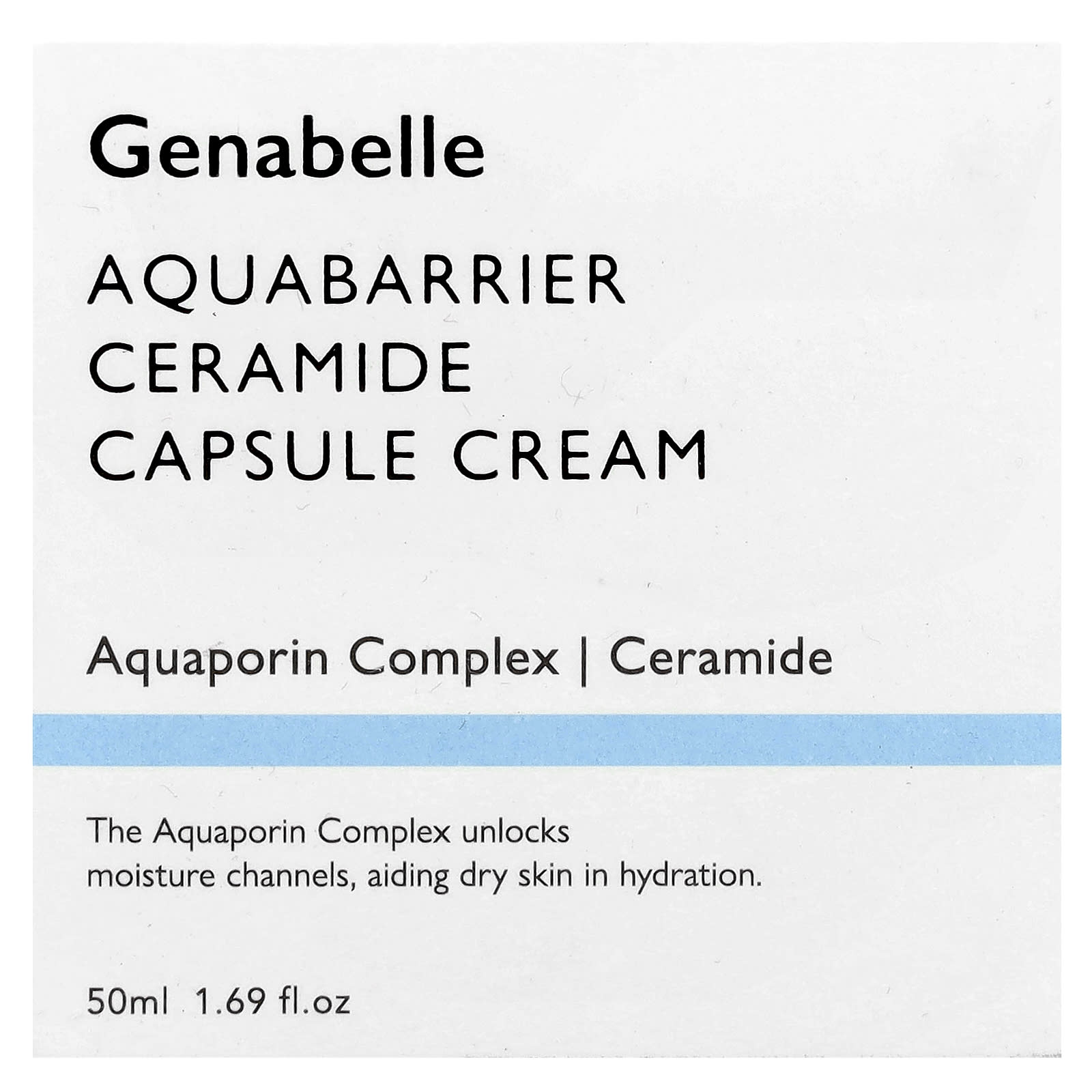 Genabelle, Aquaberrier Ceramide Capsule Cream , 1.69 fl oz (50ml)