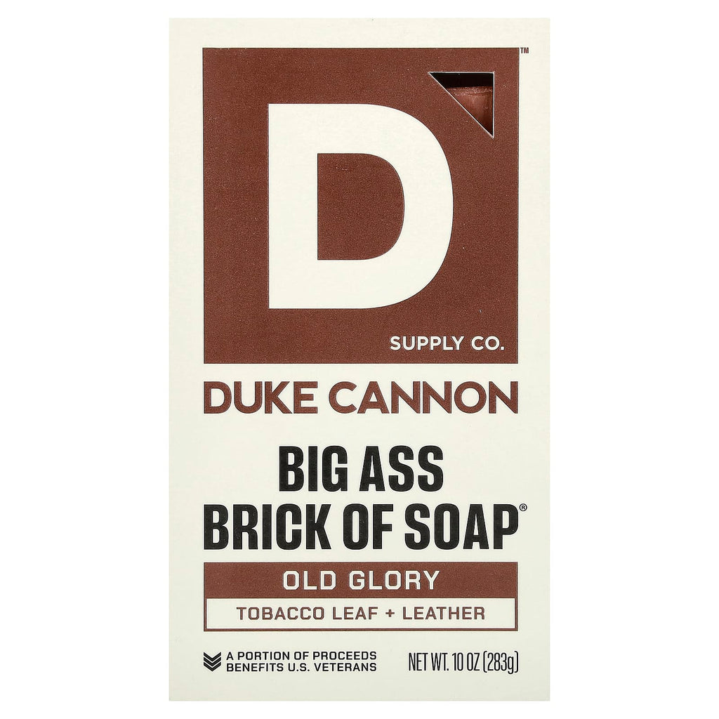 Duke Cannon Supply Co., Big Brick Of Bar Soap®, Old Glory, 10 oz (283 g)