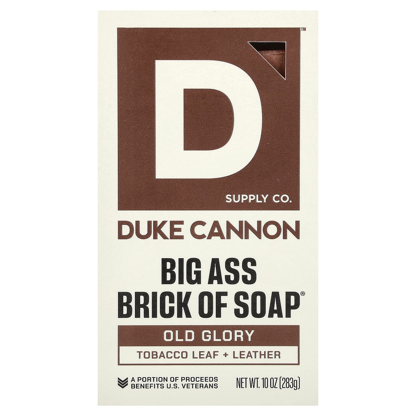 Duke Cannon Supply Co., Big Brick Of Bar Soap®, Old Glory, 10 oz (283 g)