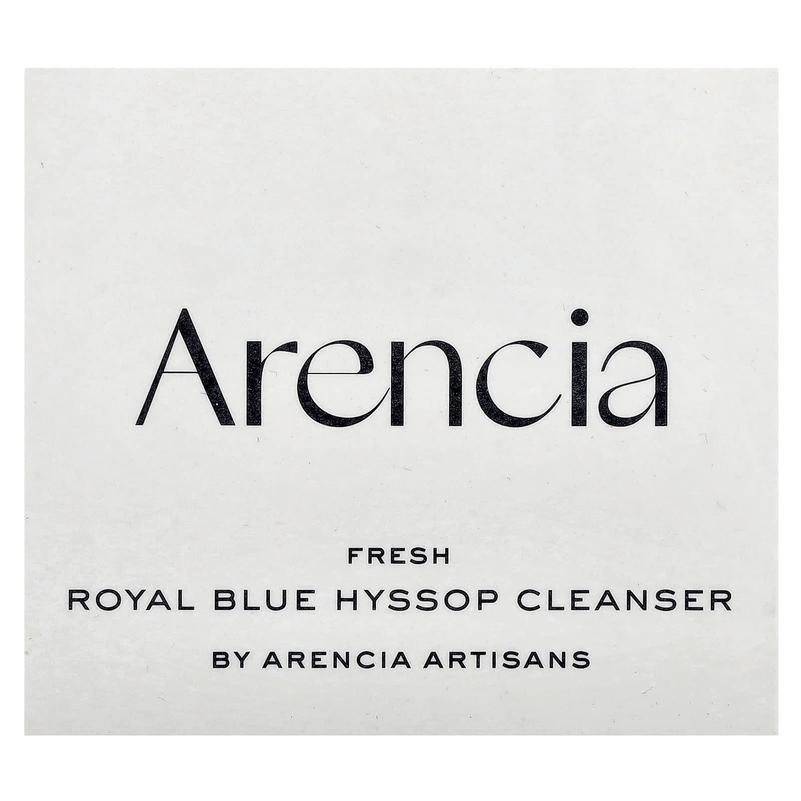 Arencia, Royal Blue Hyssop Rice Cleanser, 4.23 oz (120 g)