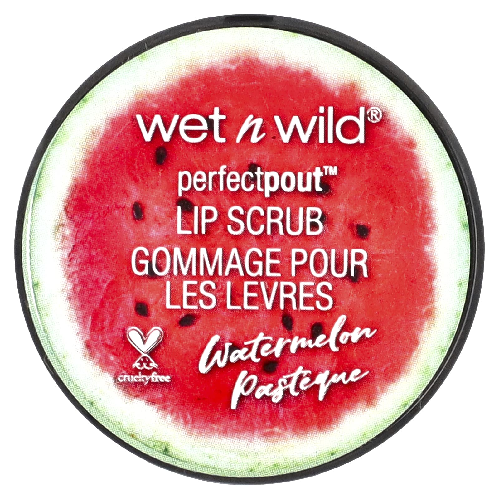 wet n wild, PerfectPout™ Lip Scrub, 988A Watermelon, 0.35 oz (10 g)