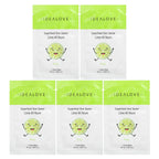 Idealove, Superfood Skin Savior, Lime All Yours, 5 Beauty Sheet Masks, 0.68 fl oz (20 ml) Each