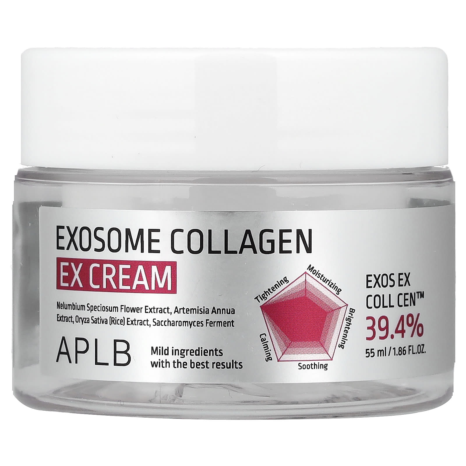 APLB, Exosome Collagen EX Cream, 1.86 fl oz (55 ml)