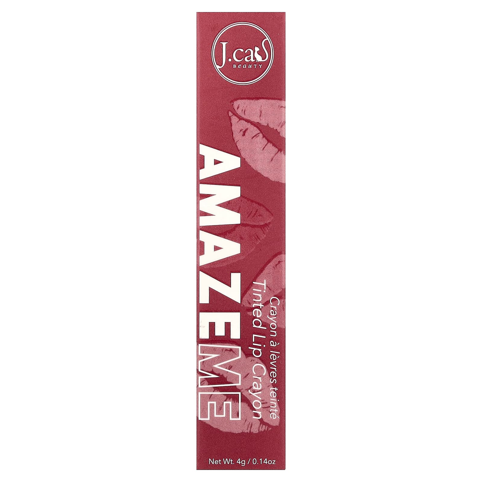 J.Cat Beauty, Amaze Me, Tinted Lip Crayon, AMC110 In Your Own Way, 0.14 oz (4 g)