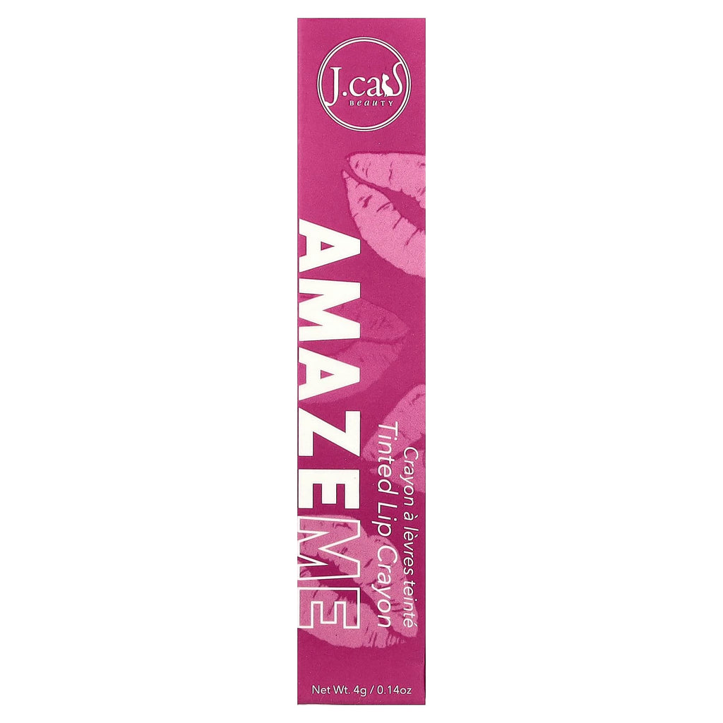 J.Cat Beauty, Amaze Me, Tinted Lip Crayon, AMC105 Thank You 637, 0.14 oz (4 g)