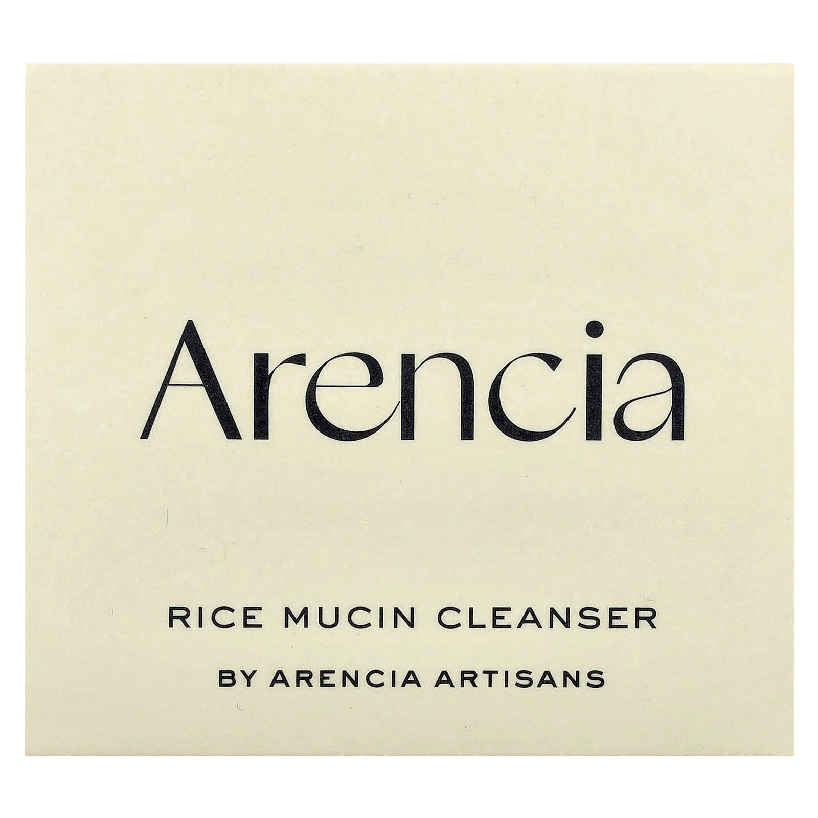 Arencia, Rice Mucin Cleanser, 4.23 oz (120 g)