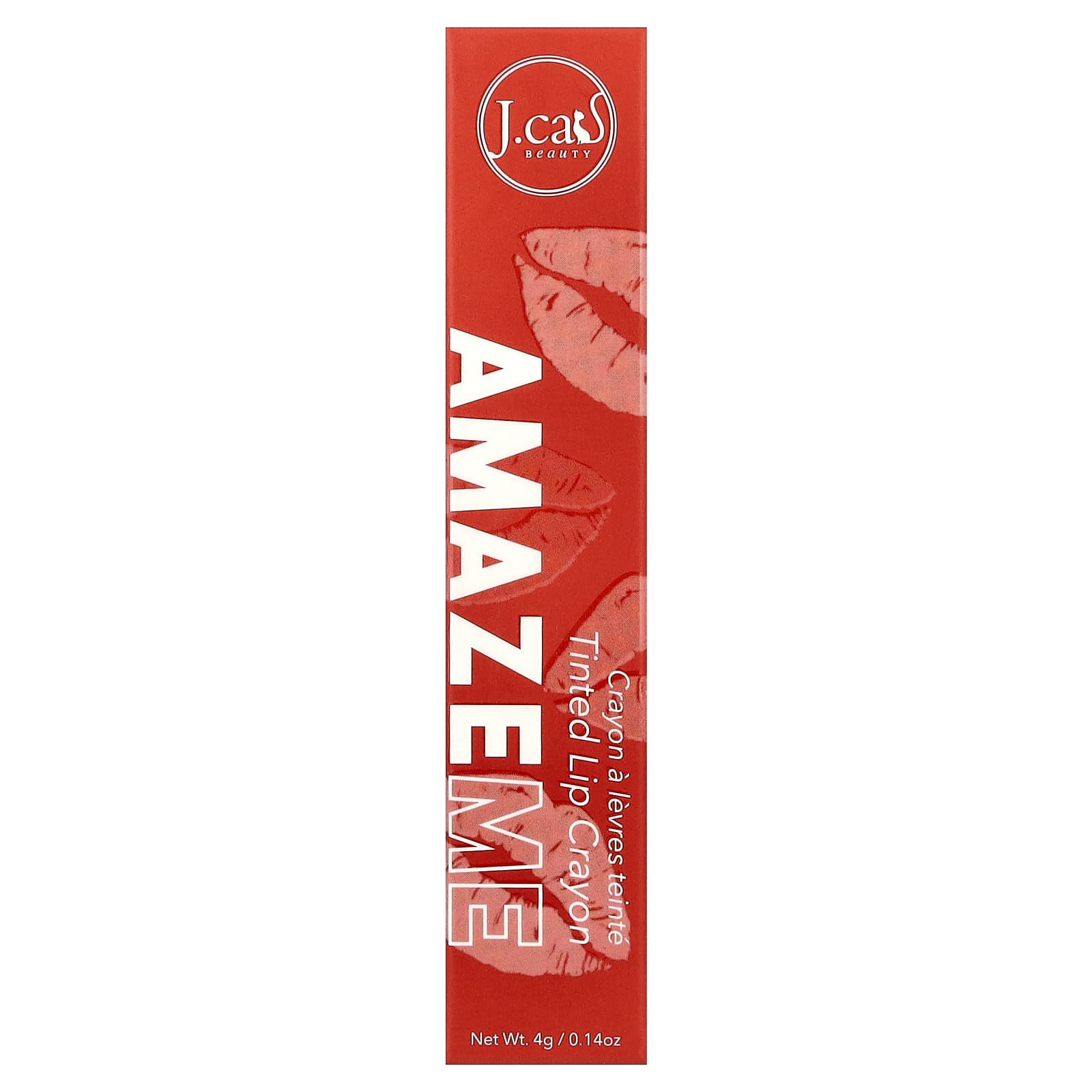 J.Cat Beauty, Amaze Me, Tinted Lip Crayon, AMC101 Always Impressed, 0.14 oz (4 g)