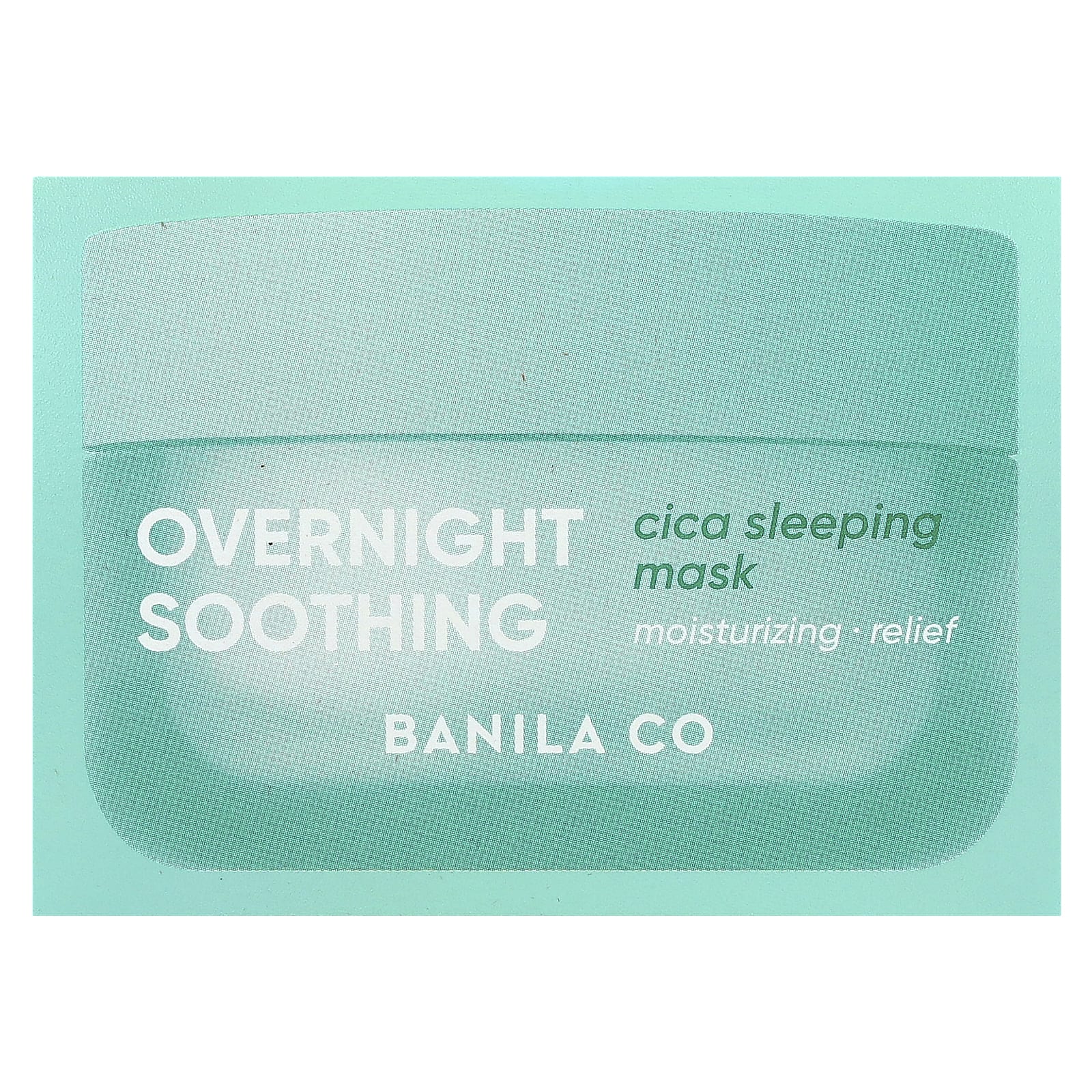 Banila Co, Overnight Soothing Cica Sleeping Beauty Mask, 3.38 fl oz (100 ml)