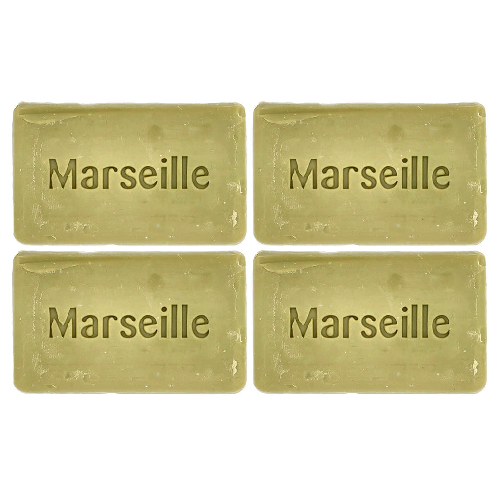 A La Maison de Provence, Hand & Body Bar Soap, Lavender Rosemary Olive Oil, 4 Bars, 3.5 oz (100 g) Each