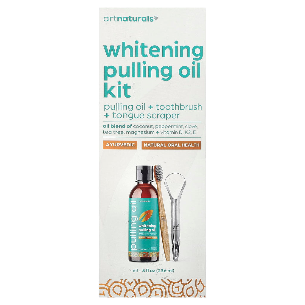 artnaturals, Whitening Pulling Oil Kit, 3 Piece Kit