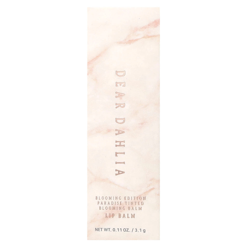 Dear Dahlia, Blooming Edition, Paradise Tinted Blooming Balm, Lip Balm, Fantasy, 0.11 oz (3.1 g)
