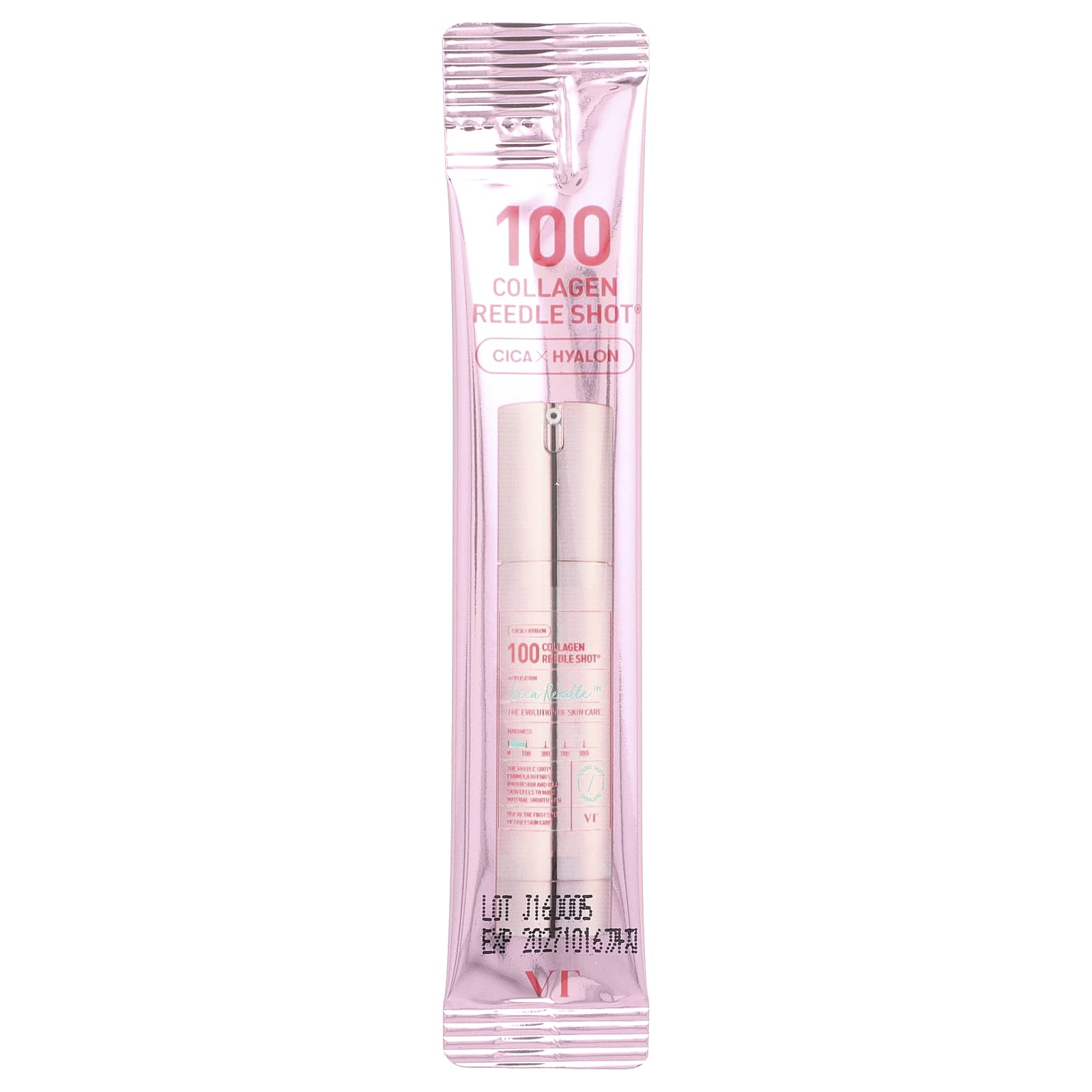 VT Cosmetics, 100 Collagen Reedle Shot®, 10 Count, 2 ml Each