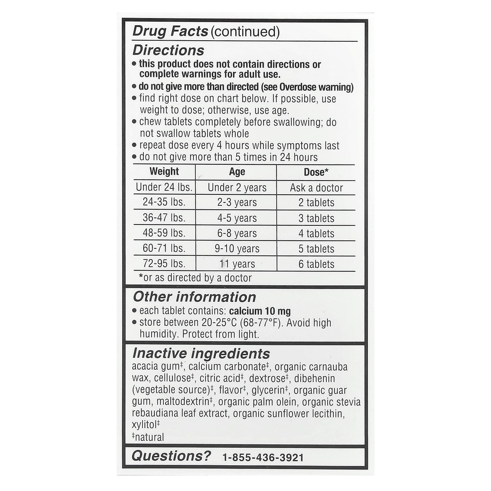 Genexa, Kids' Pain & Fever, Ages 2-11, Grape, 80 mg, 24 Chewable Tablets