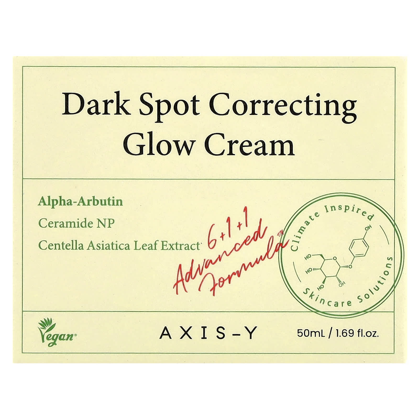 Axis-Y, Dark Spot Correcting Glow Cream, 1.69 fl oz (50 ml)