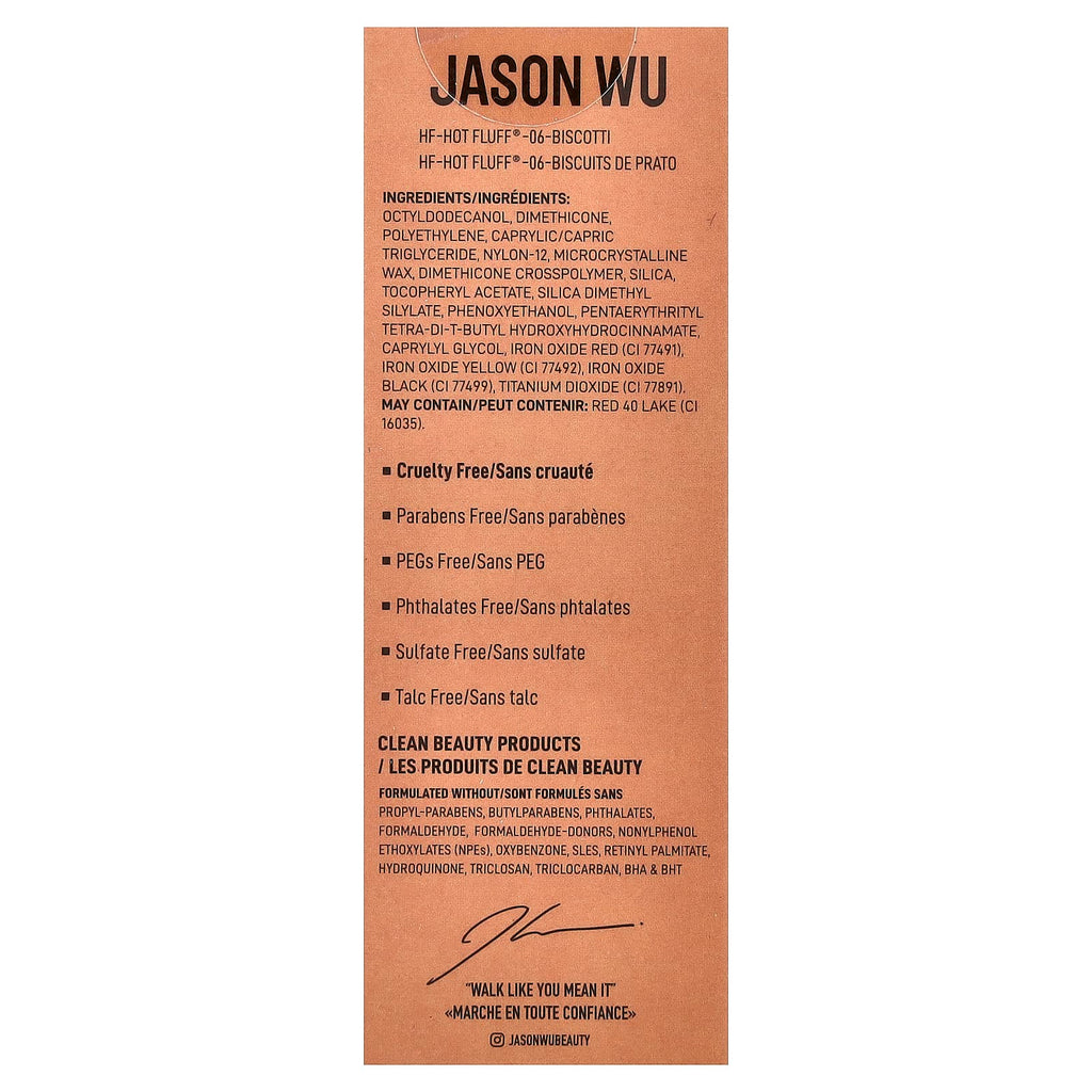 Jason Wu, Hot Fluff®, 06 Biscotti, 0.134 oz (3.8 g)