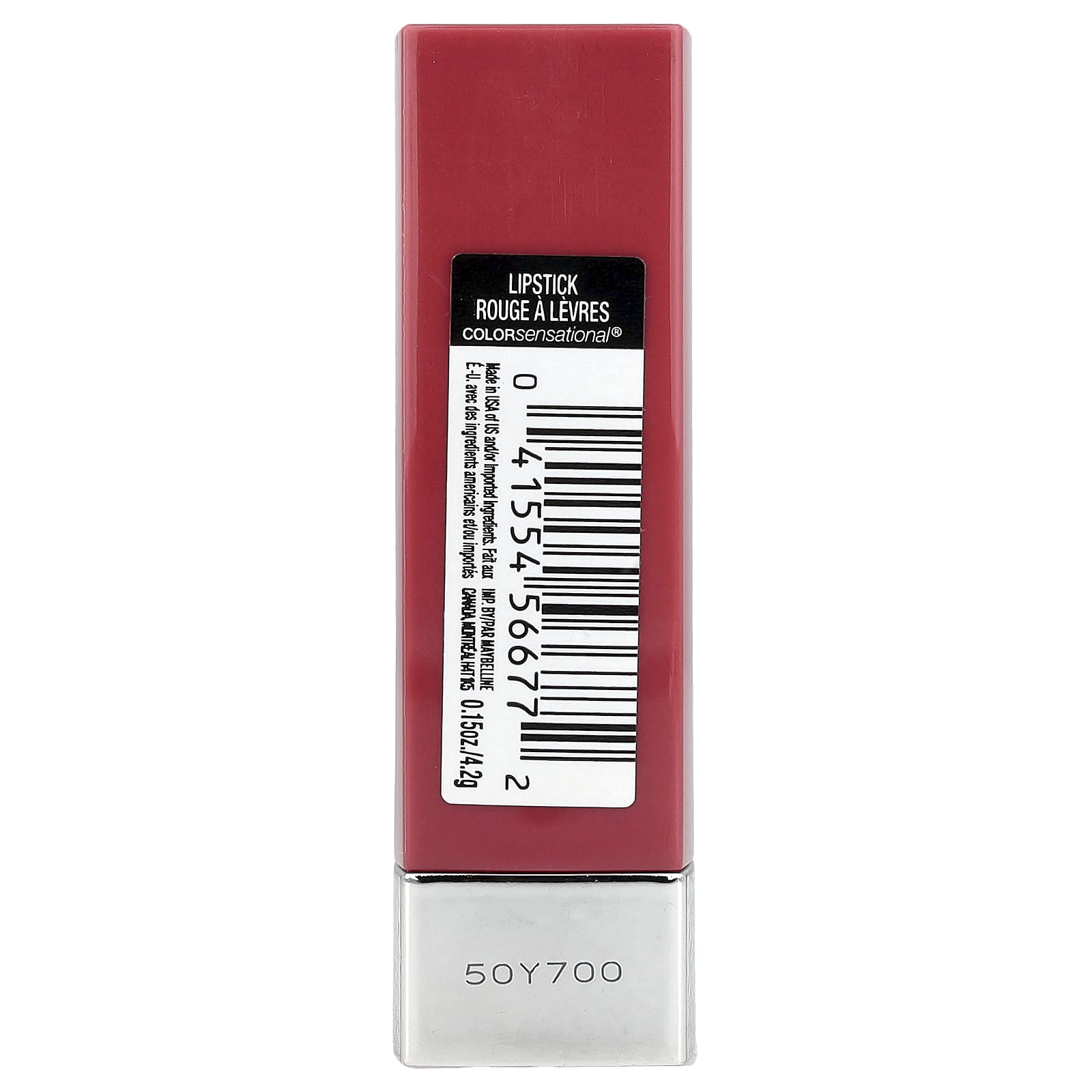 Maybelline, Color Sensational, Made For All Lipstick, 376 Pink for Me, 0.15 oz (4.2 g)